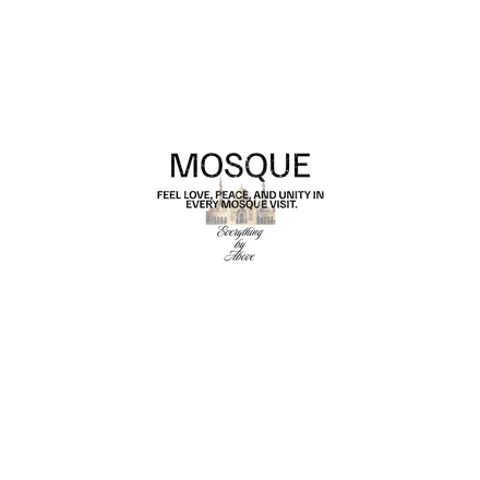 MOSQUE OVERSIZED TEE